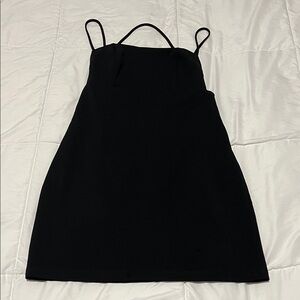 Elegant Black Mini Dress